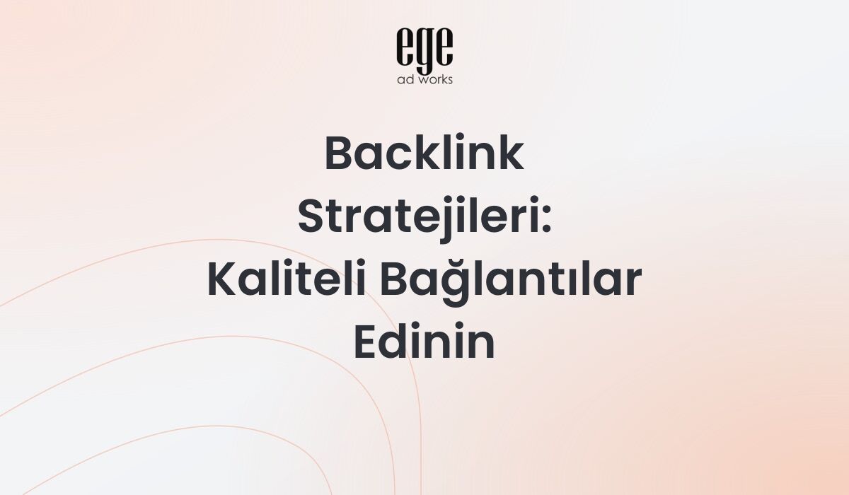 Backlink Stratejileri